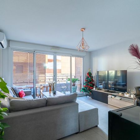 Appartement Charmant Au Porte De Montpellier Saint-Jean-de-Védas Buitenkant foto