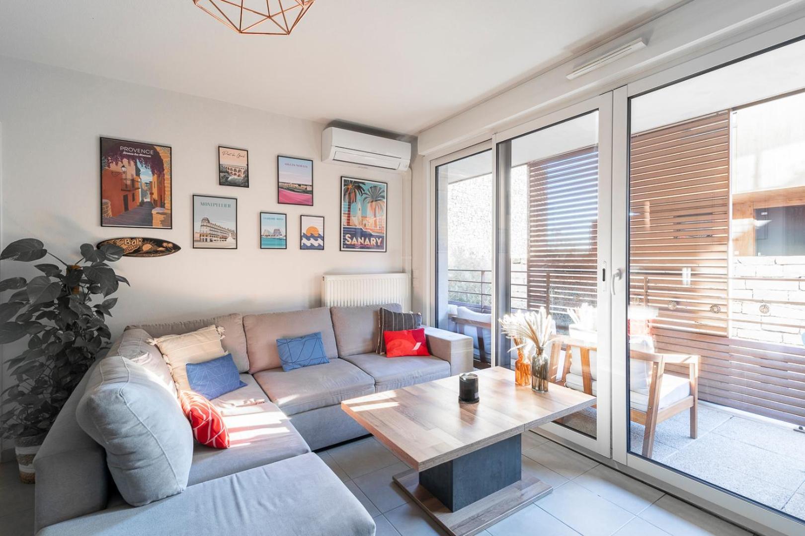 Appartement Charmant Au Porte De Montpellier Saint-Jean-de-Védas Buitenkant foto